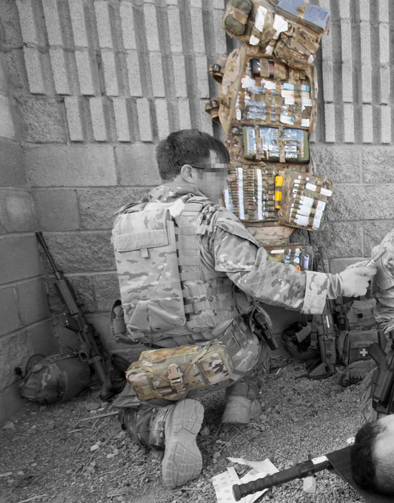 Built for Battle - JayJays Medical Equipment being used on exercise.