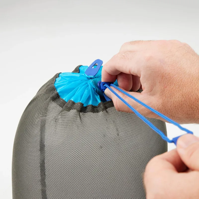 1.5L Sea To Summit Mesh Stuff Sack - Atoll Blue-1