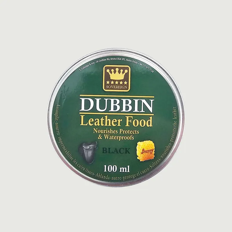 100ml Sovereign Dubbin Leather Food - Black