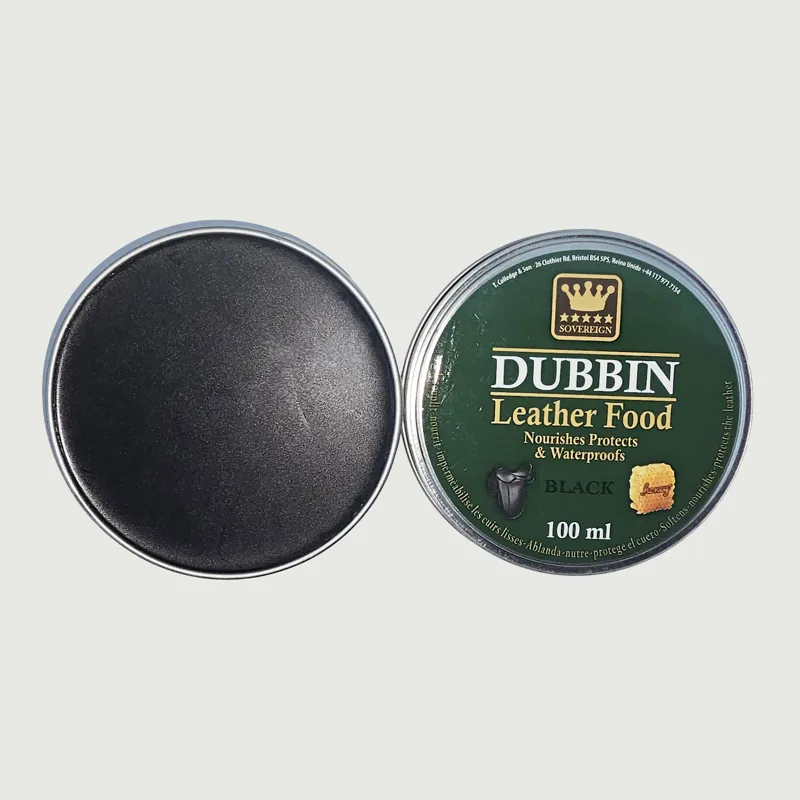 100ml Sovereign Dubbin Leather Food - Black-1