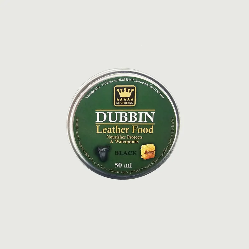 50ml Sovereign Dubbin Leather Food - Black