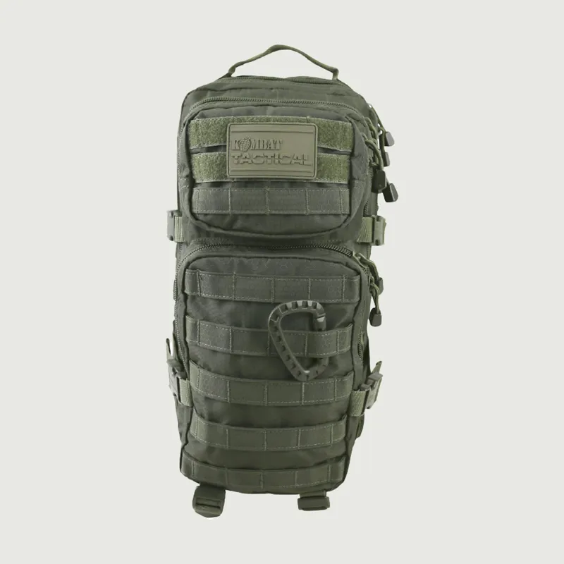 Hex Stop Small Molle Assault Pack - Olive Green-3