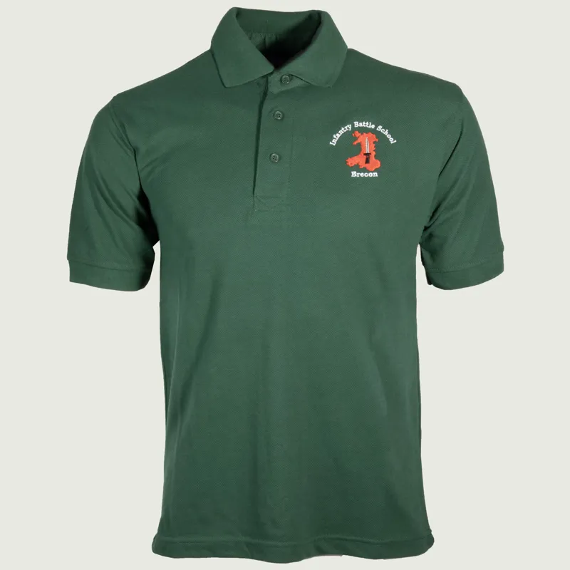 JayJays Embroidered IBS Brecon Polo Shirt - Green