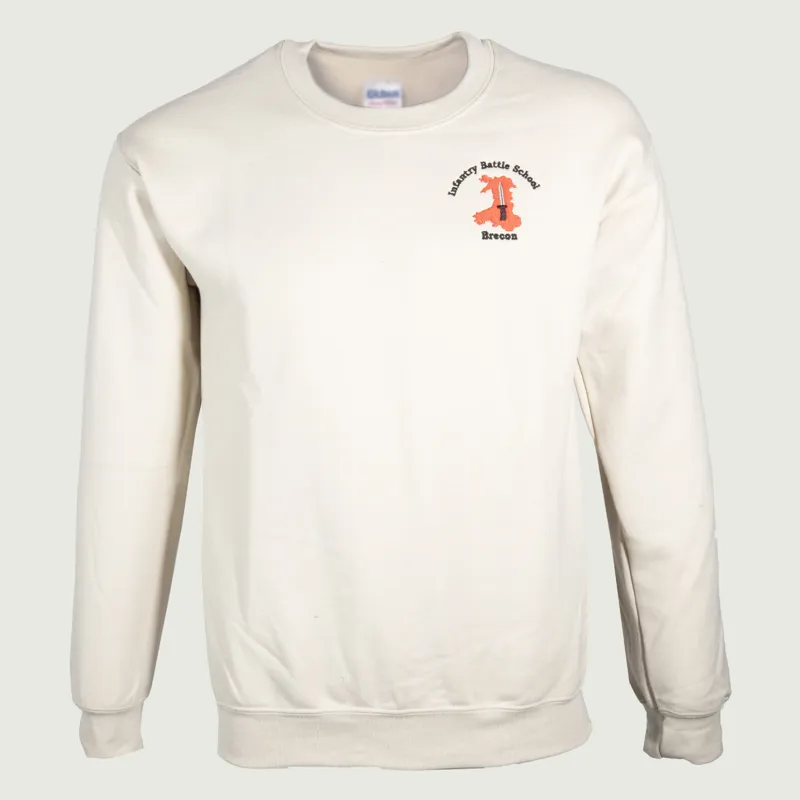 JayJays Embroidered IBS Brecon Sweatshirt - Beige