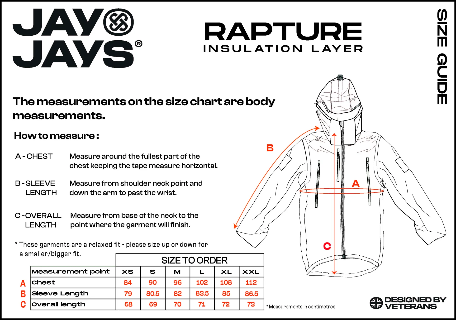 JayJays Rapture insulated jacket in Multicam