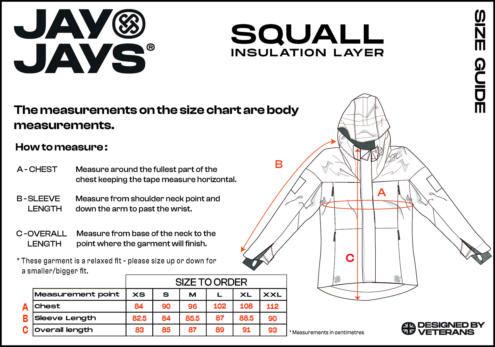 JayJays Squall Insulated Jacket in Multicam