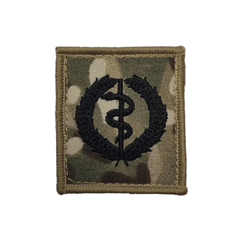 Hook And Loop Patch - Combat Medic - Tech - Qualification Badge - MTP