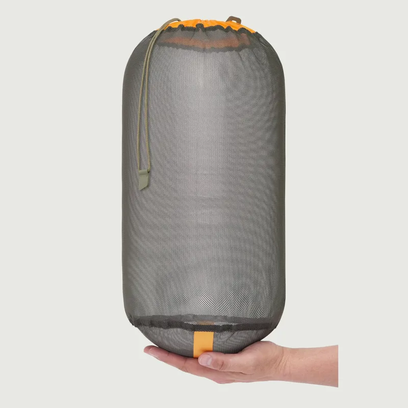 13L Sea To Summit Mesh Stuff Sack - Zinnia Yellow-1