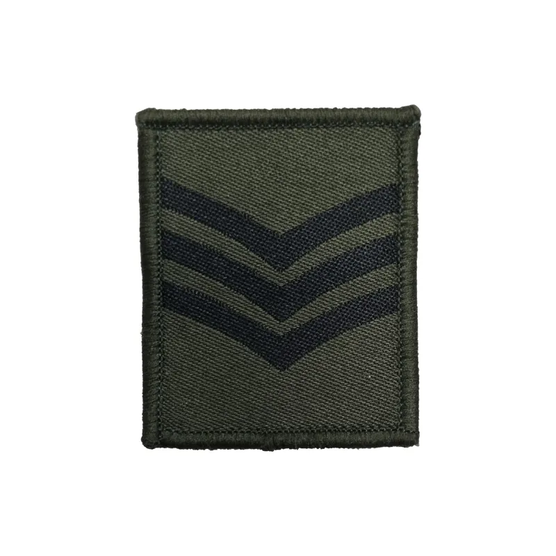 Helmet Patch - Hook And Loop - Sergeant