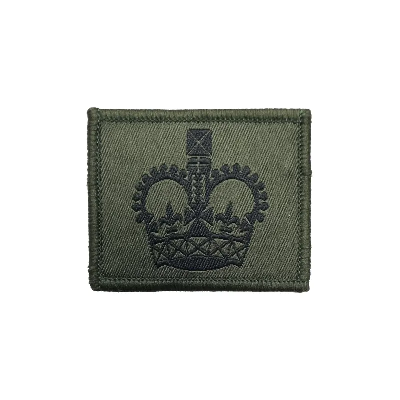 Helmet Patch - Hook And Loop - Company Sergeant Major - CSM - WO2