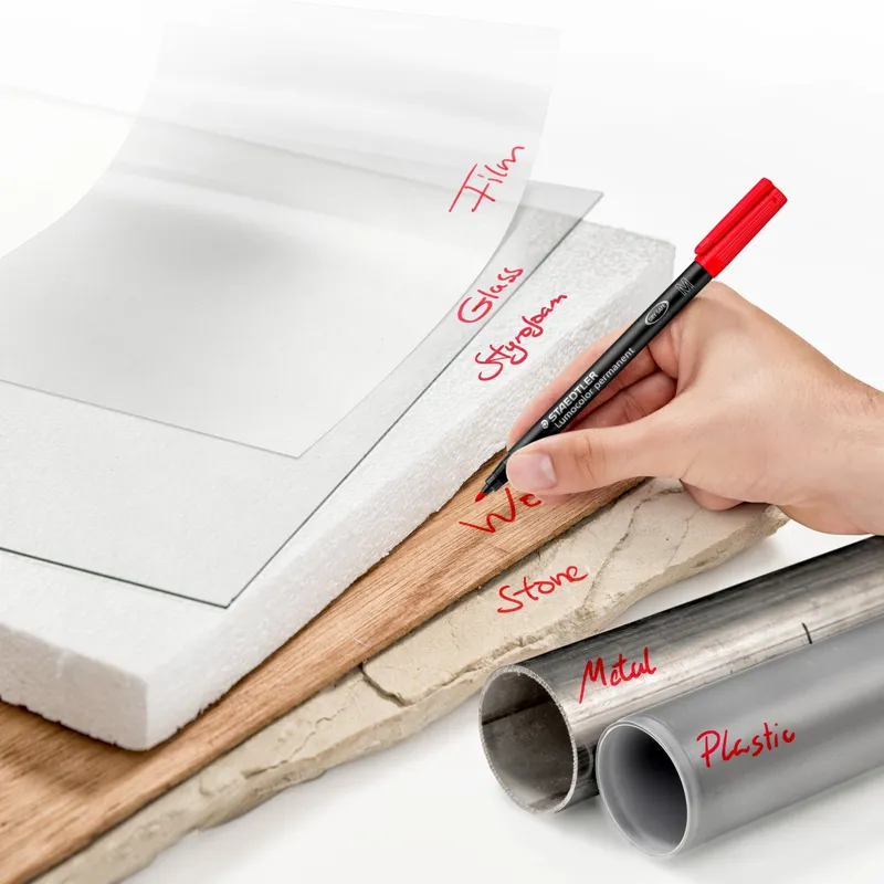 313 WP4 Staedtler Lumocolor Pens Permanent - SUPERFINE TIP - 4 pack-1