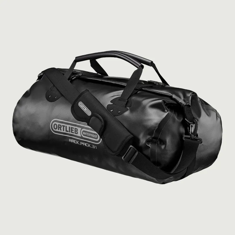 31 Litre Ortlieb Waterproof Rack-Pack Travel Bag - Black