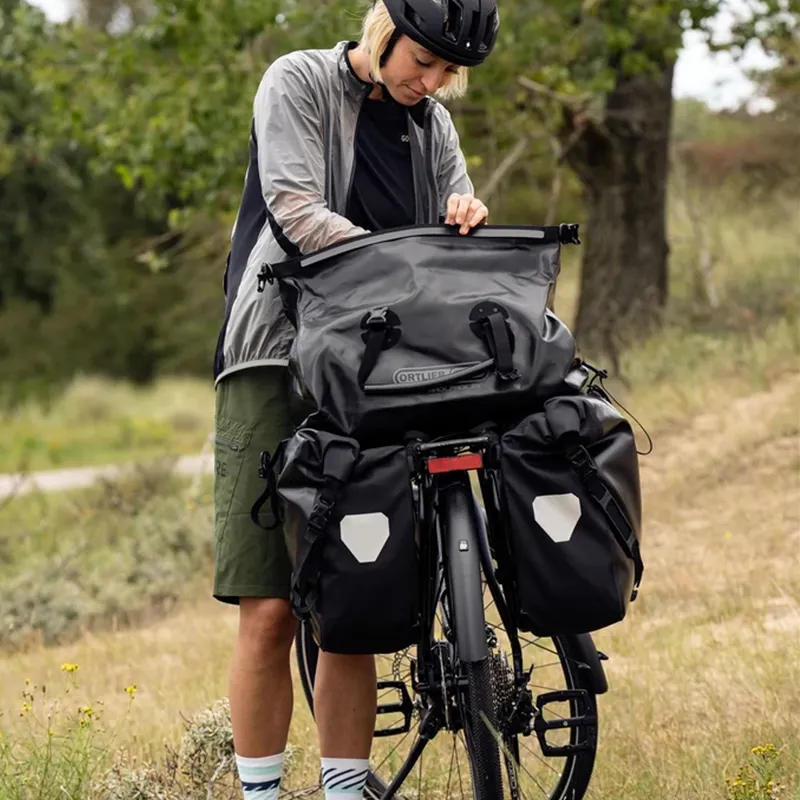31 Litre Ortlieb Waterproof Rack-Pack Travel Bag - Black-8
