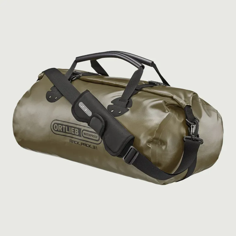 31 Litre Ortlieb Waterproof Rack-Pack Travel Bag - Olive Green
