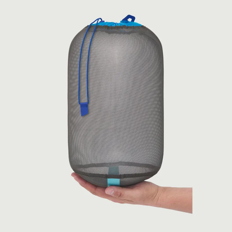 8L Sea To Summit Mesh Stuff Sack - Atoll Blue-1