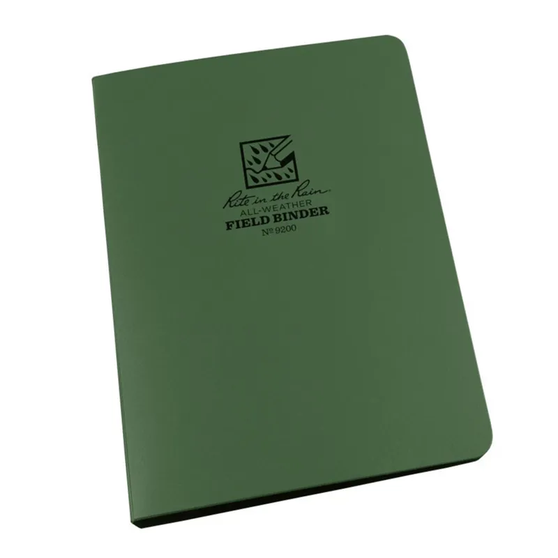 Rite in the Rain Field Binder - Ring Binder 9200 - Green