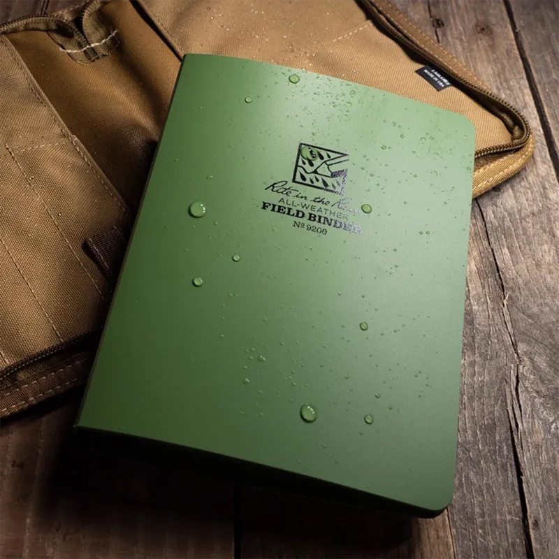 Rite in the Rain Field Binder - Ring Binder 9200 - Green-1