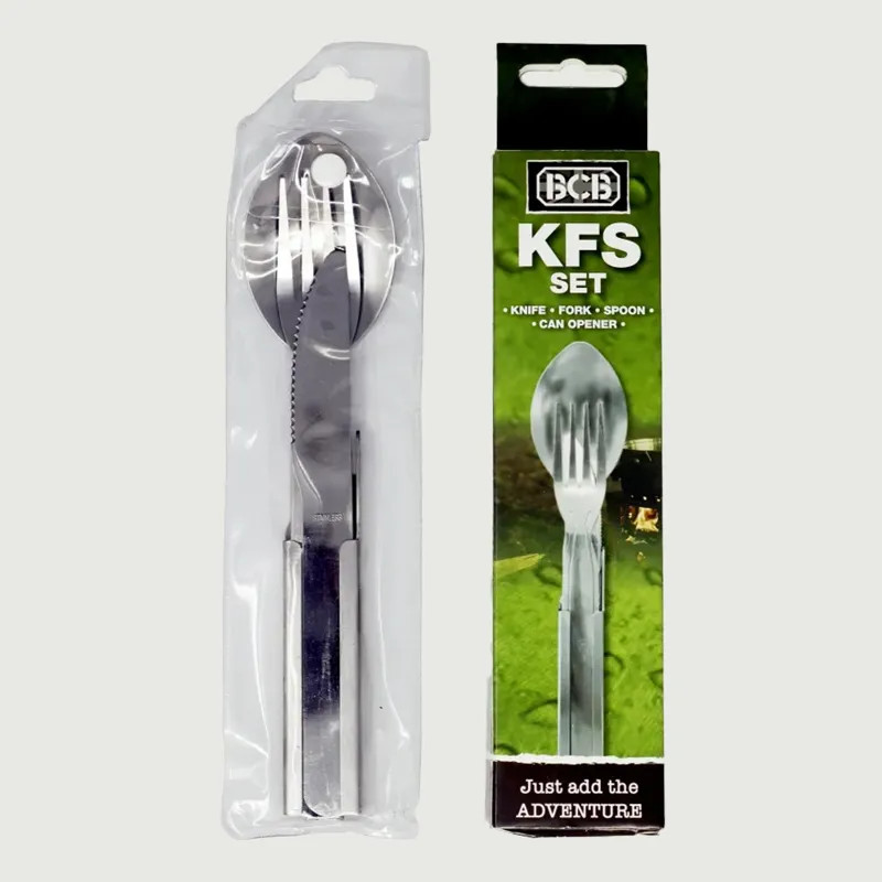 BCB KFS With Can Opener - Stainless Steel-1