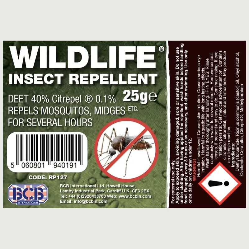 BCB Wildlife Insect Repellent - 25g Stick-3