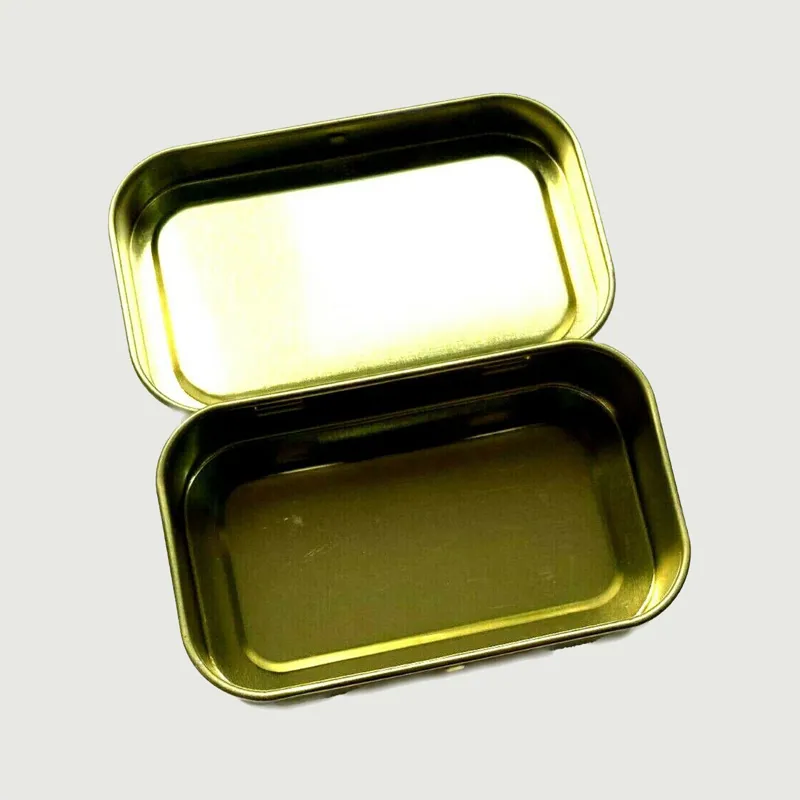 Large 2oz Unhinged Tobacco Tin - Silver-1