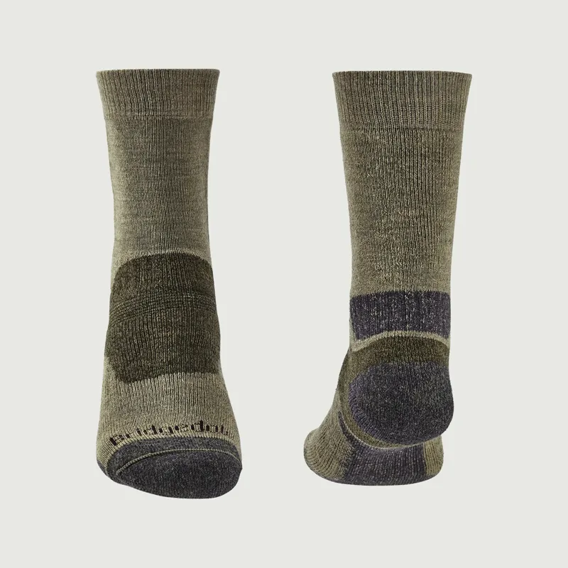 Bridgedale Hike Mid Weight Merino Performance Boot Sock - Green-1