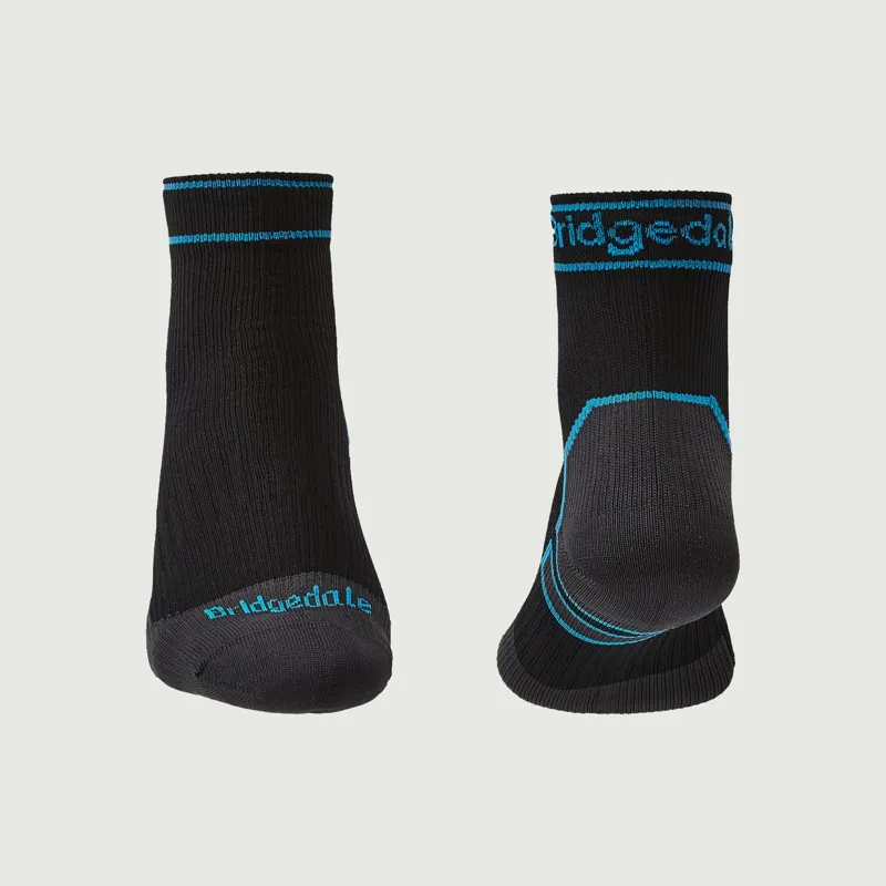 Bridgedale StormSock Waterproof Mid Weight Ankle Sock - Black-1
