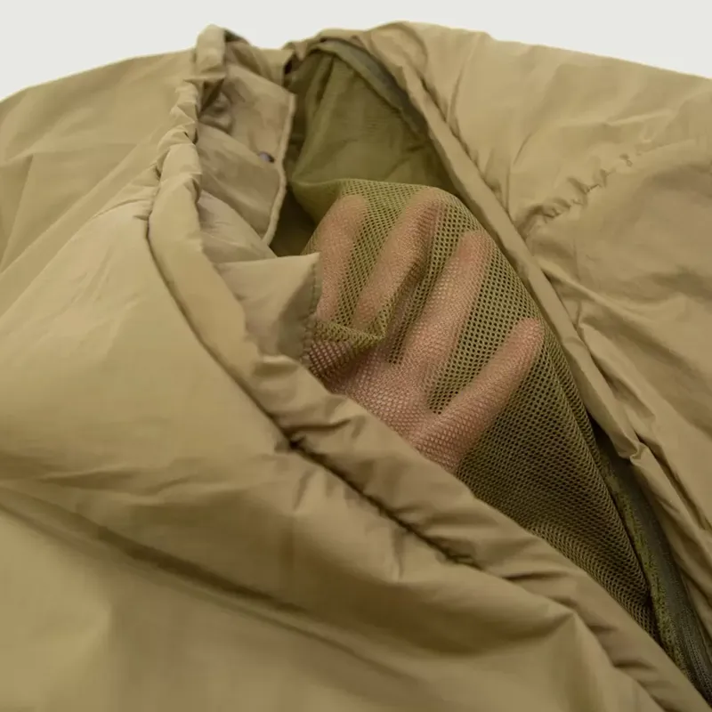 Carinthia 185 Sleeping Bag - With Mosquito Net - Sand - Coyote-4