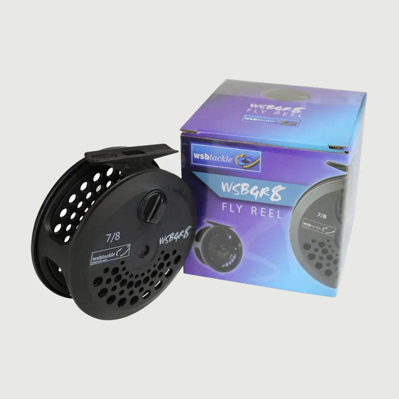 Comms Cord Reel - Fly Fishing Reel - Black