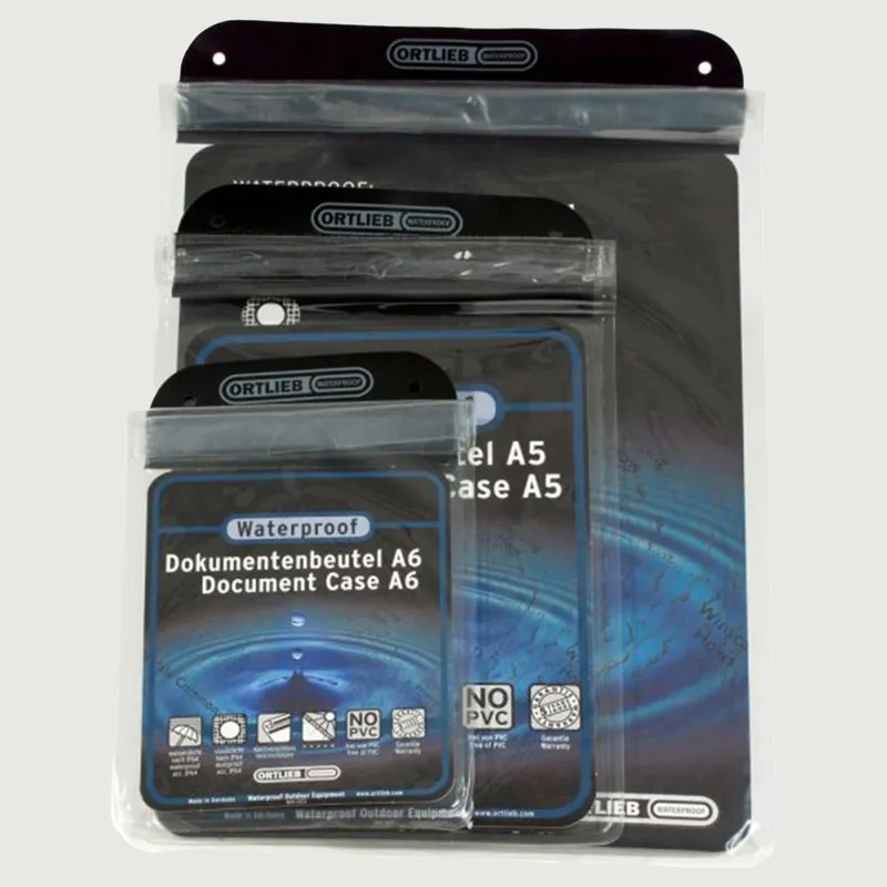 A3 Ortlieb Waterproof Document Case - Clear-1