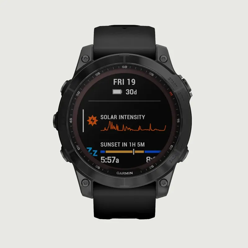 Garmin fēnix 7 Sapphire Solar Edition - Black DLC Titanium-1