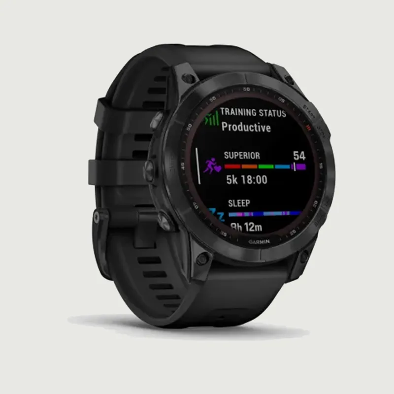 Garmin fēnix 7 Sapphire Solar Edition - Black DLC Titanium-2