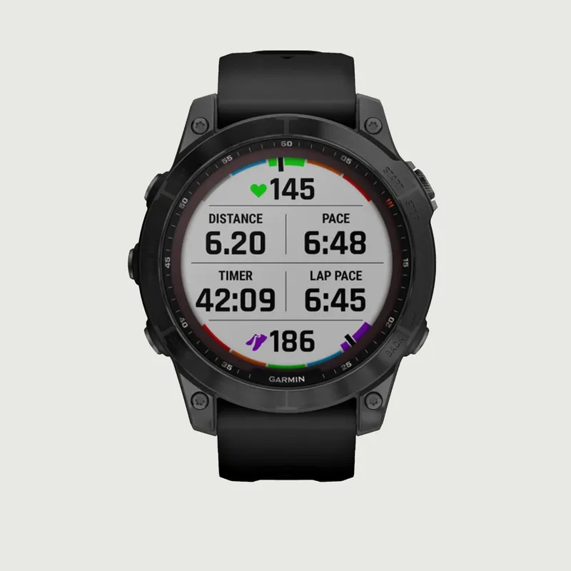 Garmin fēnix 7 Sapphire Solar Edition - Black DLC Titanium-7