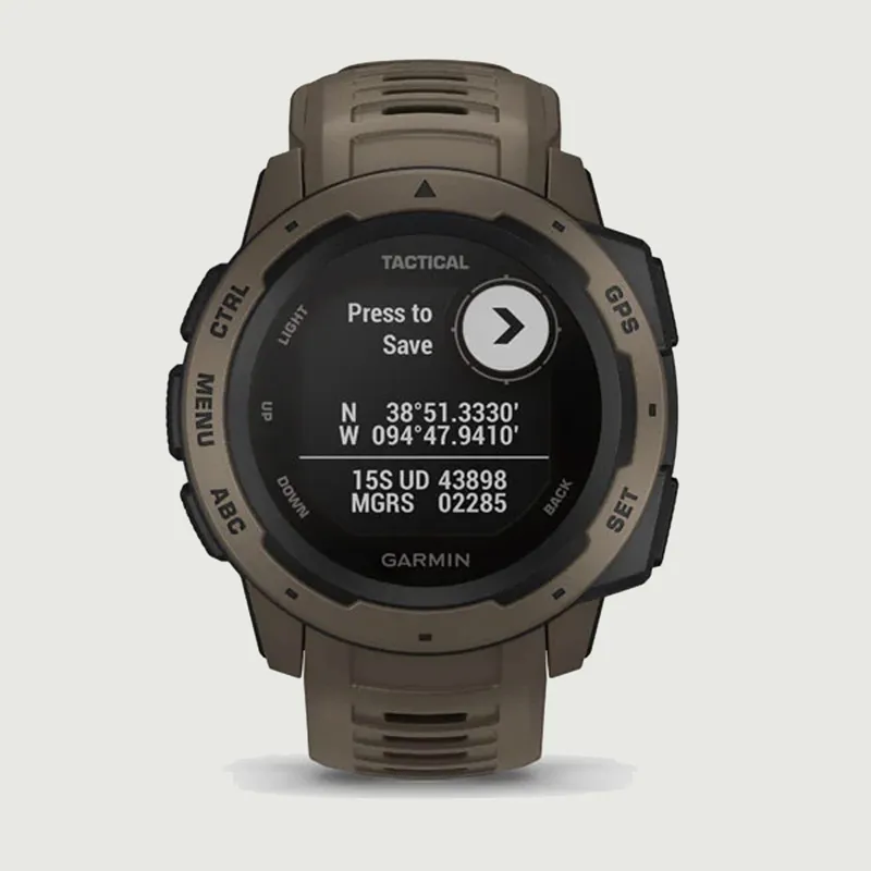Garmin Instinct Tactical - Coyote Tan-3