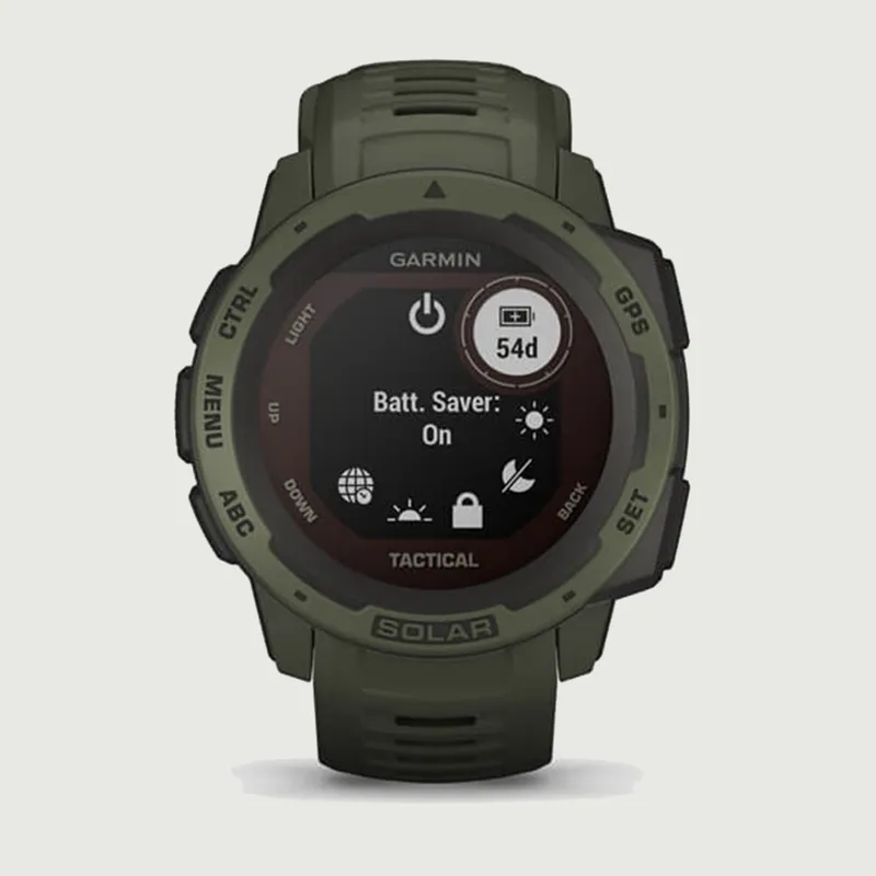 Garmin Instinct Solar Tactical Edition - Moss-6