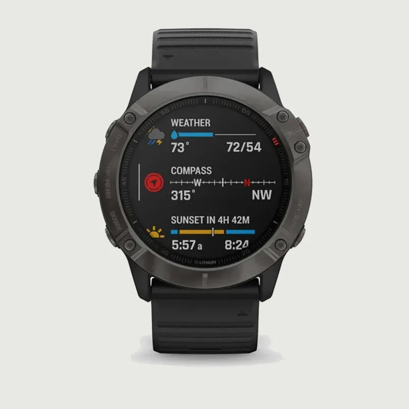 Garmin Fenix 6X Ultimate Sport - Carbon Grey -3