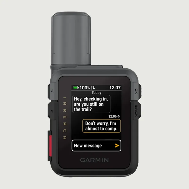 Garmin InReach Mini 3 GPS - Compact SOS Sat Comms with Touchscreen
