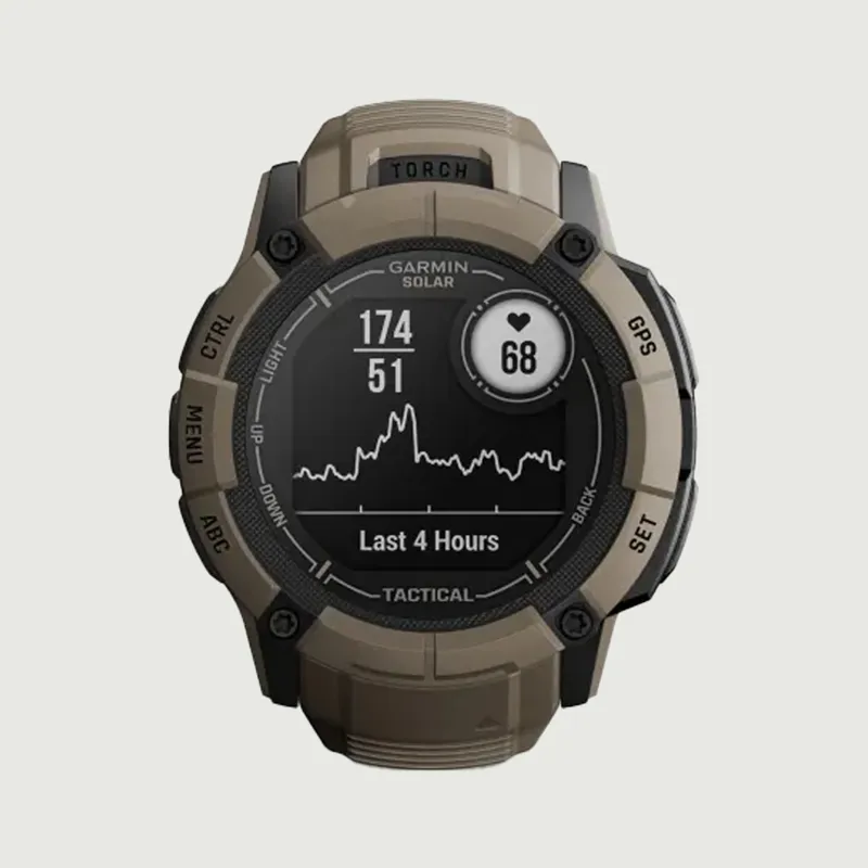 Garmin Instinct 2X Solar Tactical Edition - Coyote Brown-3