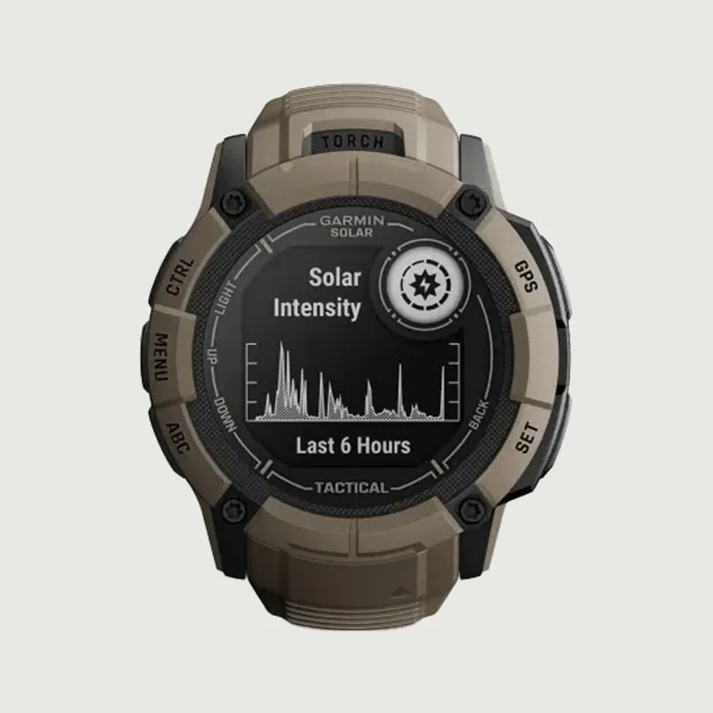 Garmin Instinct 2X Solar Tactical Edition - Coyote Brown-9