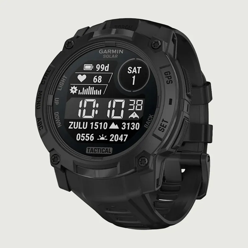 Garmin Instinct 3 Solar Tactical Edition 50mm - Black