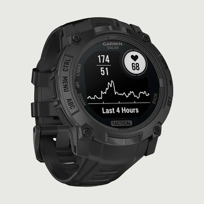 Garmin Instinct 3 Solar Tactical Edition 50mm - Black-1