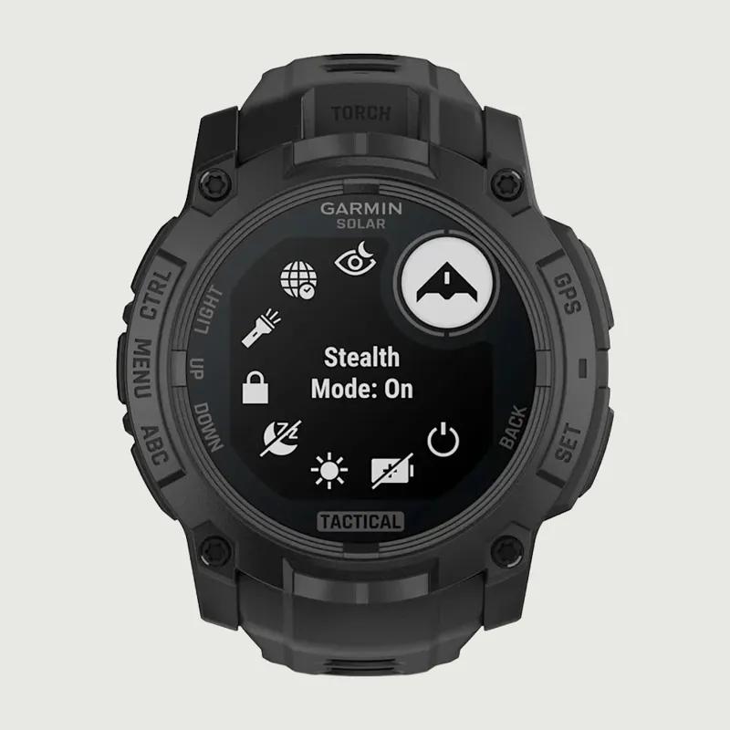 Garmin Instinct 3 Solar Tactical Edition 50mm - Black-2