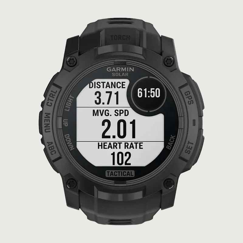 Garmin Instinct 3 Solar Tactical Edition 50mm - Black-7