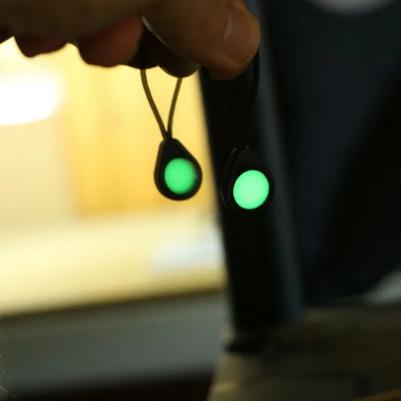 Glo Zip - Ultra bright glow in the dark zipper pulls-5