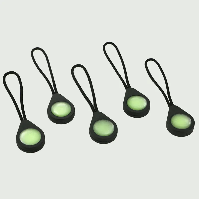 Glo Zip - Ultra bright glow in the dark zipper pulls-6