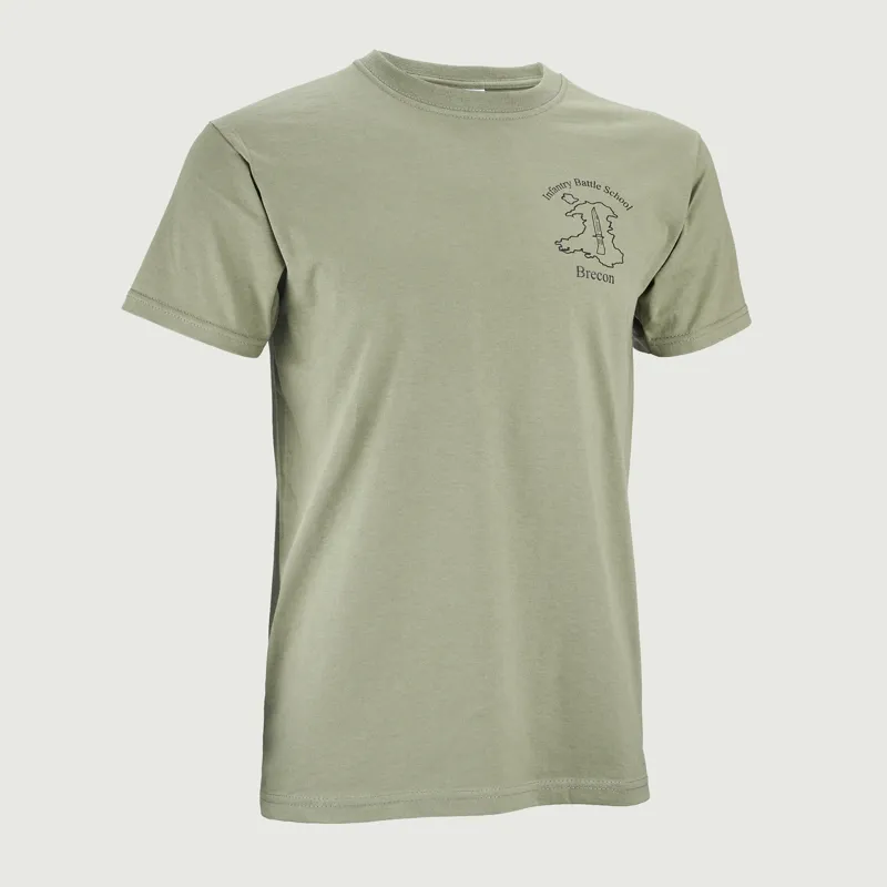 JayJays IBS Brecon T Shirt - Olive Green