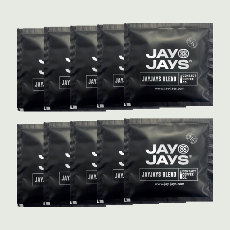 JayJays Coffee Bags Red on Blend Pack of 10