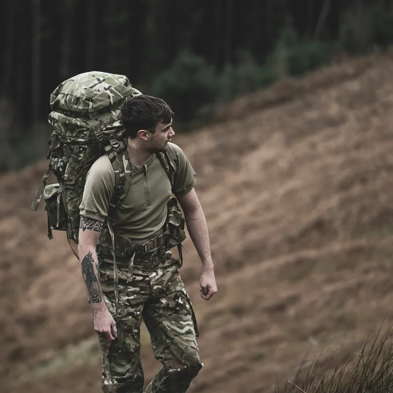 JayJays Balath Short Sleeve Technical Base Layer - Light Olive-6