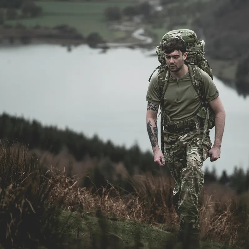 JayJays Balath Short Sleeve Technical Base Layer - Light Olive-8