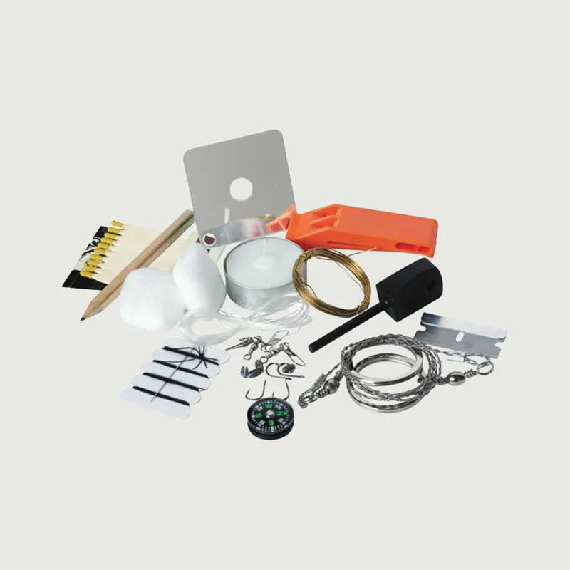 Kombat Survival Kit In Waterproof Case - Black