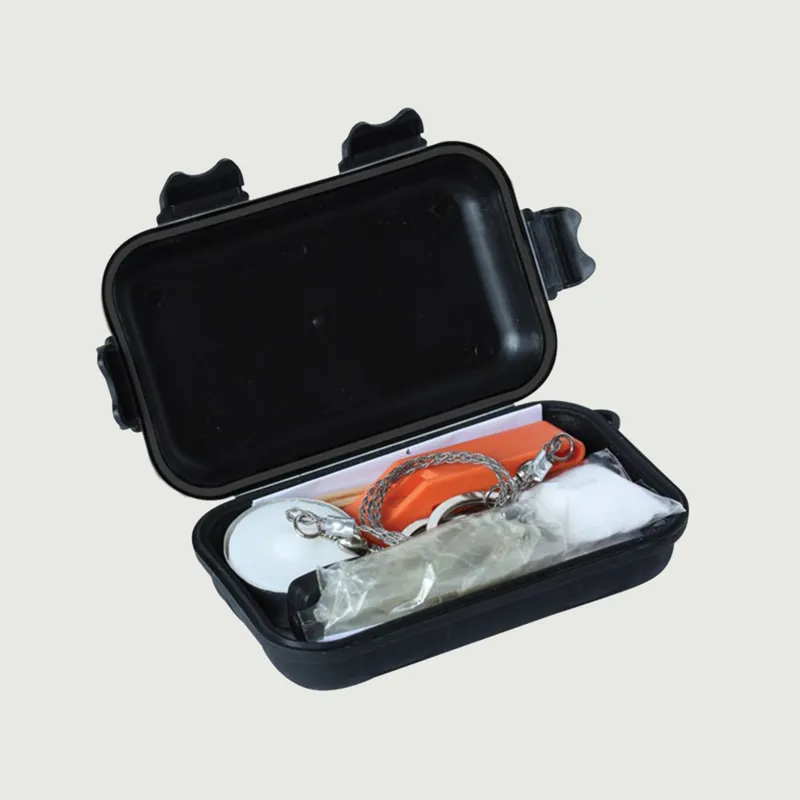 Kombat Survival Kit In Waterproof Case - Black-1